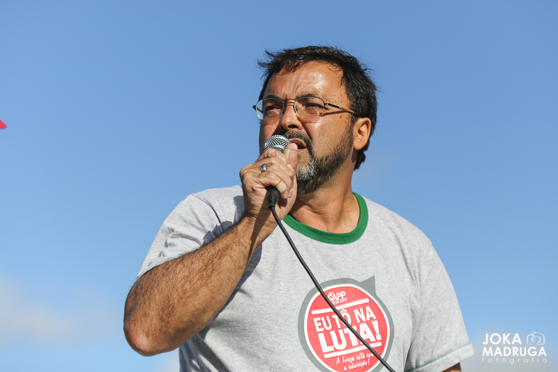 Hermes Leão, presidente da APP-Sindicato (crédito na foto)