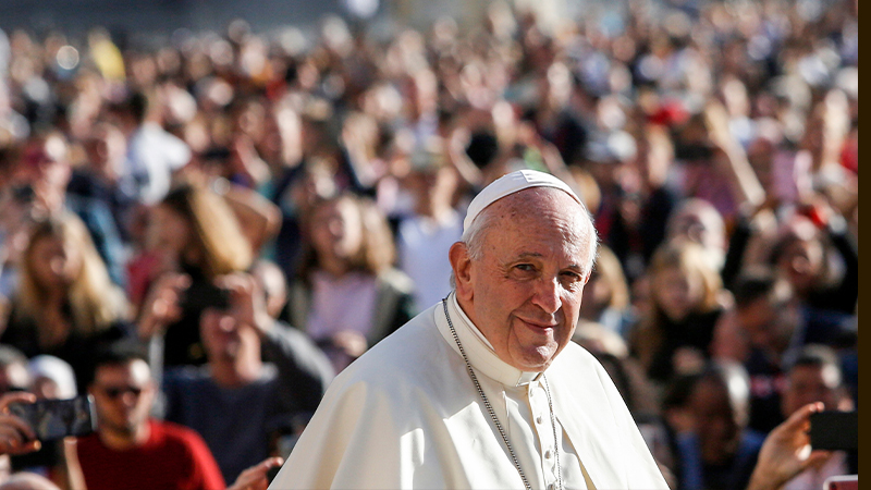 Papa ressalta a importância de cobradores de impostos para uma sociedade mais justa
