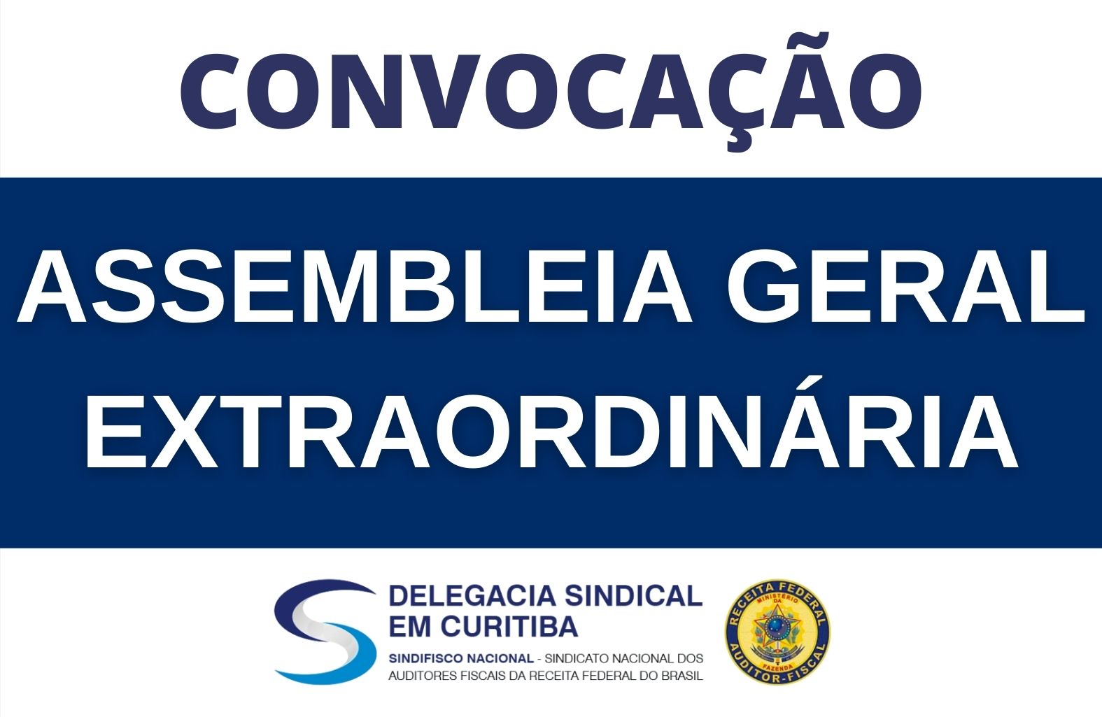 DS Curitiba convoca para Assembleia Geral Extraordinária no dia 2/7, às 14h
