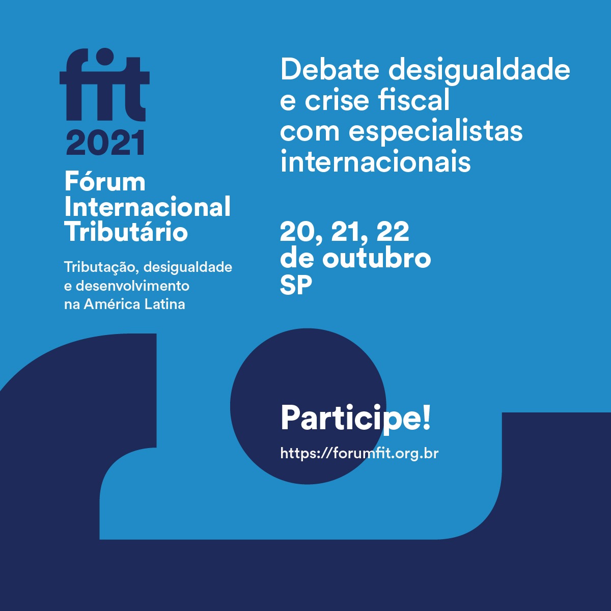 ANFIP promove Fórum Internacional Tributário – FIT 2021; participe!