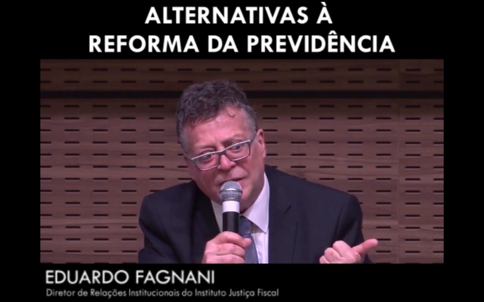 Alternativas à Reforma da Previdência - Eduardo Fagnani