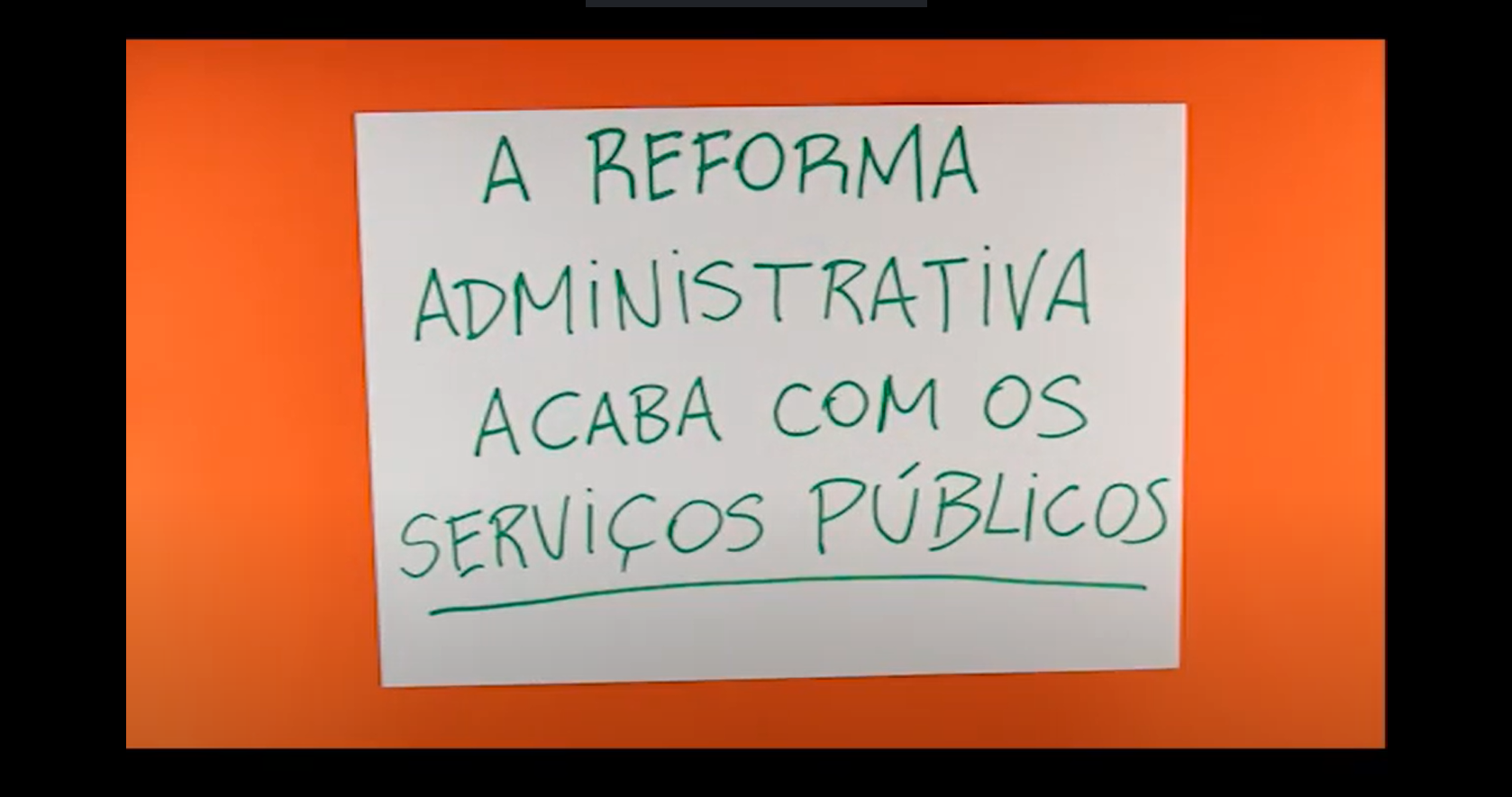 ANFIP e Frente Parlamentar lançam vídeo contra desmonte do serviço público